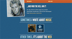 Desktop Screenshot of chrisbuttery.com